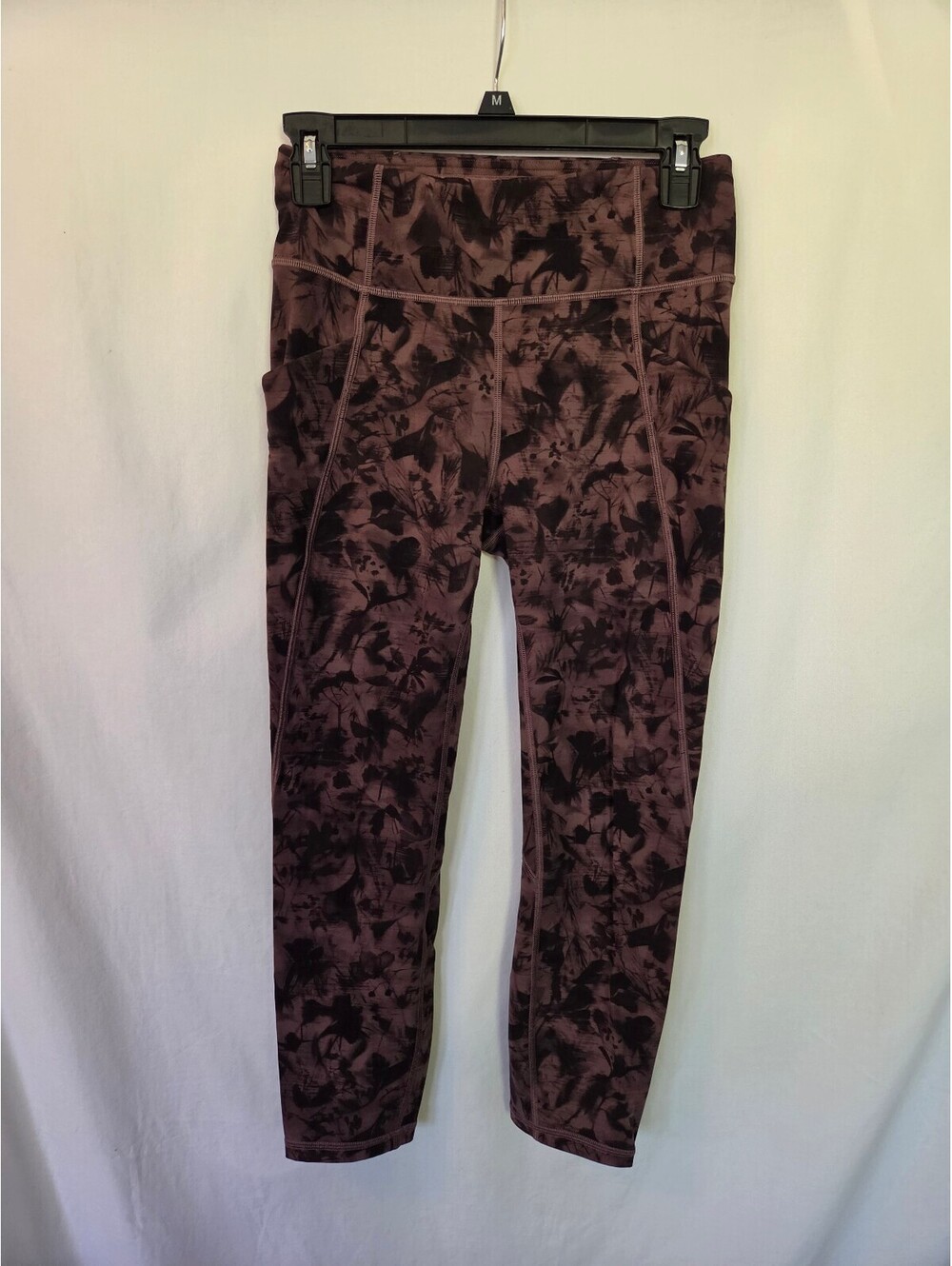 Lululemon Women's Floral Print Cropped Leggings Size 6